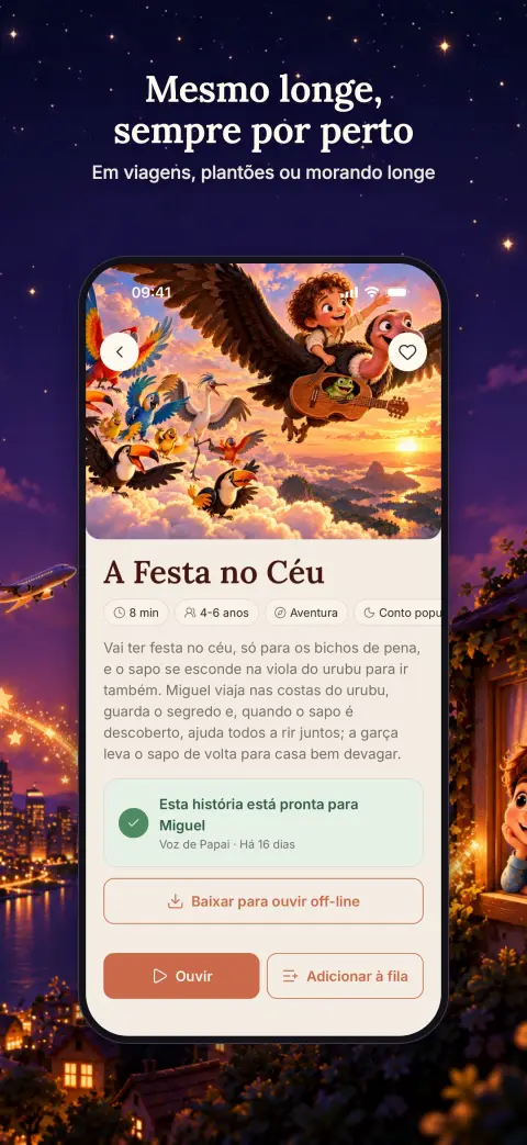 Mesmo longe, sempre por perto