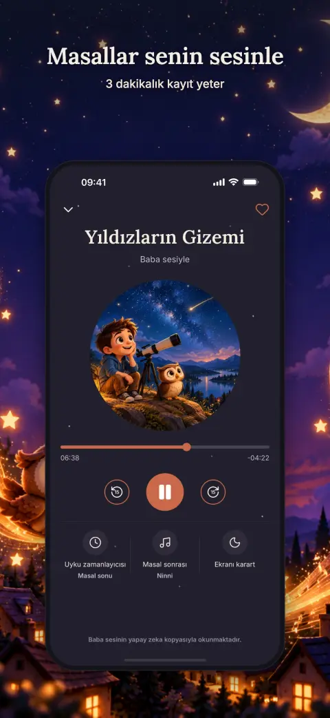 Masallar senin sesinle